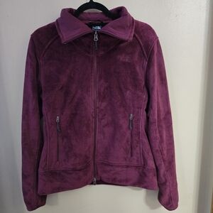 THE NORTH FACE Plush‎ Purple Fleece Jacket